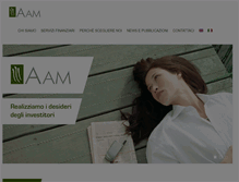 Tablet Screenshot of ambrosettiam.com